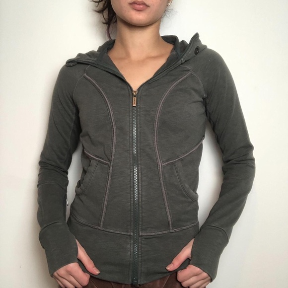 Athleta Fitted Zip-Up Hoodie Jacket! - Picture 1 of 4